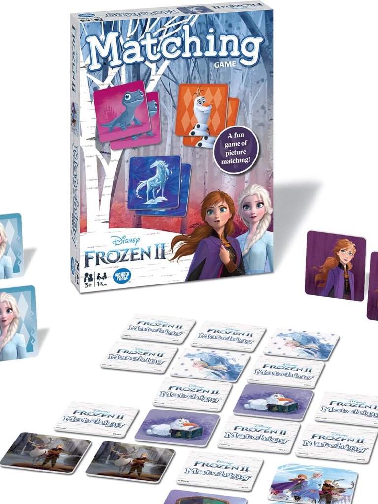 Frozen 2 Memory Matching Game For Kids Ages 3-5 - Toddler Learning & Educational